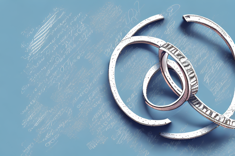 A broken wedding ring