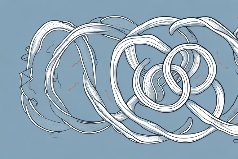 Two intertwined rings