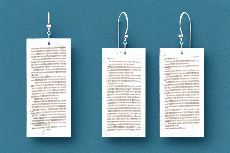 A pair of earrings hanging from a bible page